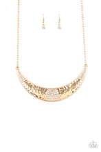 Load image into Gallery viewer, Paparazzi ~ Stardust ~ Gold Necklace Set