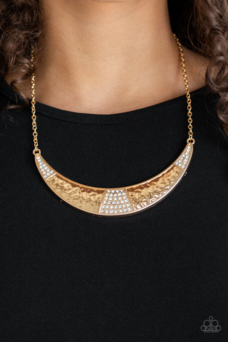 Paparazzi ~ Stardust ~ Gold Necklace Set