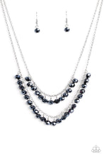 Load image into Gallery viewer, Paparazzi ~ Starlight Sailing ~ Blue Necklace Set