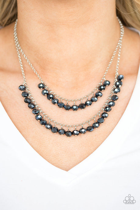 Paparazzi ~ Starlight Sailing ~ Blue Necklace Set