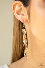 Load image into Gallery viewer, Paparazzi ~ Starlit Tassels ~ Gold Earrings