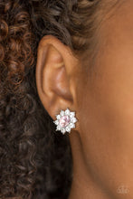 Load image into Gallery viewer, Paparazzi ~ Starry Nights ~ Pink Post Earrings