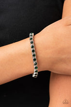 Load image into Gallery viewer, Paparazzi ~ Starry Social ~ Green Bracelet