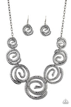 Load image into Gallery viewer, Paparazzi ~ Statement Swirl ~ Gold Necklace Set