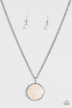 Load image into Gallery viewer, Paparazzi ~ Stone Desert ~ White Necklace Set
