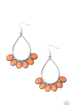 Load image into Gallery viewer, Paparazzi ~ Stone Sky ~ Orange Earrings