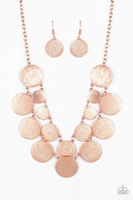 Load image into Gallery viewer, Paparazzi ~ Stop and Reflect ~ Copper Necklace  Set