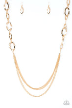 Load image into Gallery viewer, Paparazzi - Street Beat - Gold Necklace Set - Klassy Jewelz Boutique