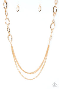 Paparazzi - Street Beat - Gold Necklace Set - Klassy Jewelz Boutique