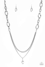 Load image into Gallery viewer, Paparazzi - Street Beat - Silver Lanyard - Klassy Jewelz Boutique