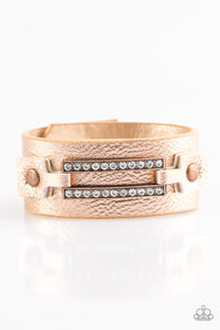 Paparazzi ~ Street Glam ~ Copper Urban Bracelet