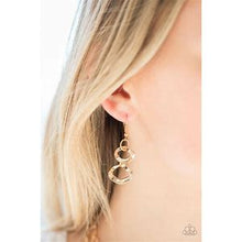 Load image into Gallery viewer, Paparazzi ~ Street Meet and Greet ~ Gold Necklace Set