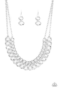 Paparazzi ~ Street Meet and Greet ~ Gold Necklace Set