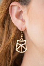 Load image into Gallery viewer, Paparazzi ~ Strike While HAUTE ~ Gold Necklace Set