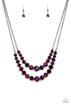 Load image into Gallery viewer, Paparazzi ~ Strikingly Spellbinding ~ Purple Necklace Set