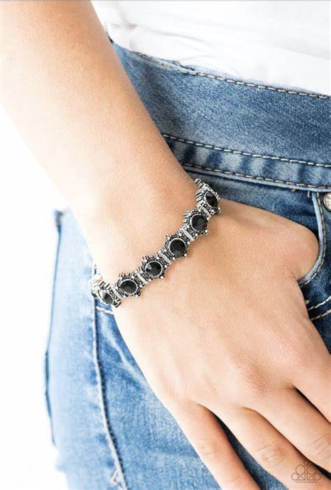 Paparazzi ~ Strut Your Stuff ~ Black Bracelet