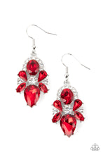 Load image into Gallery viewer, Paparazzi ~ Stunning Starlet ~ Red Earrings