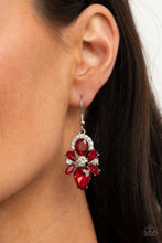 Load image into Gallery viewer, Paparazzi ~ Stunning Starlet ~ Red Earrings