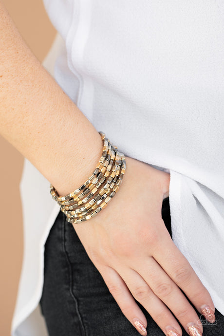 Paparazzi ~ Stunningly Stacked ~ Multi Infinity Wrap Style Bracelet