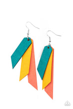 Load image into Gallery viewer, Paparazzi ~ Suede Shade ~ Multi Earrings