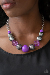 Paparazzi ~ Sugar, Sugar ~ Purple Necklace Set