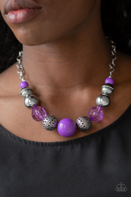 Paparazzi ~ Sugar, Sugar ~ Purple Necklace Set