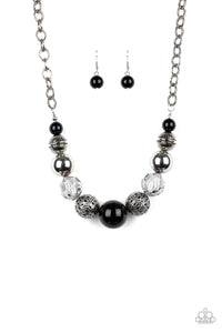 Paparazzi ~ Sugar, Sugar ~ Black Necklace  Set