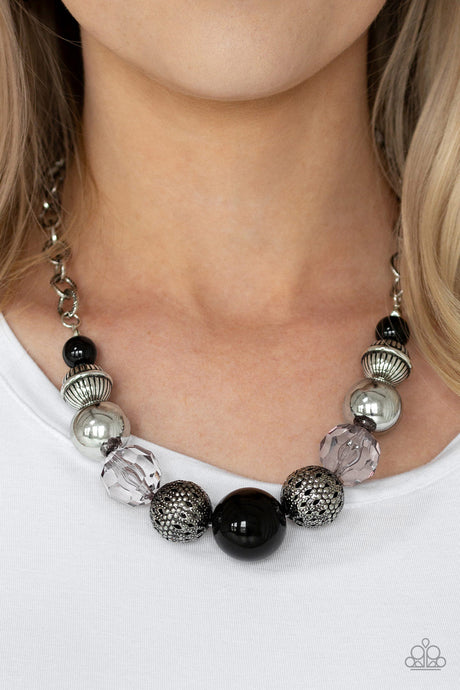 Paparazzi ~ Sugar, Sugar ~ Black Necklace  Set