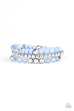 Load image into Gallery viewer, Paparazzi ~ Sugary Shimmer ~ Blue Bracelet
