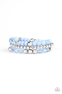 Paparazzi ~ Sugary Shimmer ~ Blue Bracelet