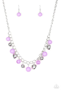 Paparazzi ~ Summer Fling ~ Purple Necklace Set