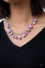 Load image into Gallery viewer, Paparazzi ~ Summer Fling ~ Purple Necklace Set