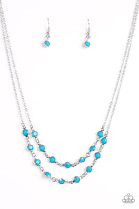 Paparazzi ~ Summer Girl ~ Blue Necklace Set