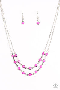 Paparazzi ~ Summer Girl ~ Purple Necklace Set