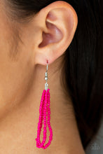 Load image into Gallery viewer, Paparazzi ~ Summer Samba ~ Pink Seed Bead Necklace Set