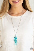 Load image into Gallery viewer, Paparazzi ~ Summer Solo ~ Blue Necklace Set