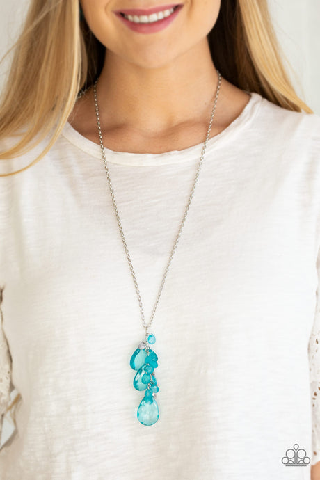 Paparazzi ~ Summer Solo ~ Blue Necklace Set