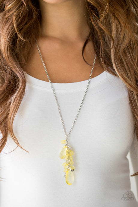 Paparazzi ~ Summer Solo ~ Yellow Necklace Set