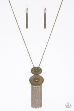 Load image into Gallery viewer, Paparazzi ~ Sun Goddess ~ Brass Necklace Set