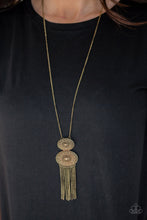 Load image into Gallery viewer, Paparazzi ~ Sun Goddess ~ Brass Necklace Set