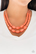 Load image into Gallery viewer, Paparazzi ~ Sundae Shoppe ~ Orange Necklace Set