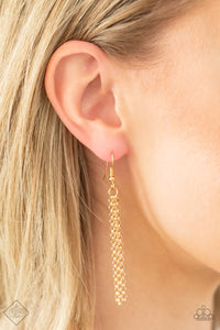 Paparazzi ~ Hello, Material Girl ~ Orange Necklace Set (Fashion Fix Exclusive)
