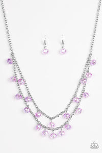 Paparazzi ~ Super Supernova ~ Purple Necklace Set