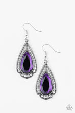 Load image into Gallery viewer, Paparazzi ~ Superstar Stardom~ Purple Earrings