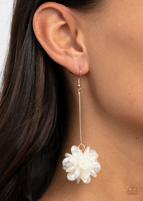 Paparazzi ~ Swing Big ~ Gold Earrings
