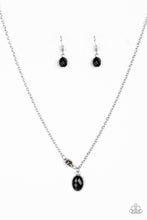 Load image into Gallery viewer, Paparazzi ~ Take A Gamble ~ Black Pendant Necklace Set