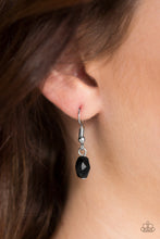 Load image into Gallery viewer, Paparazzi ~ Take A Gamble ~ Black Pendant Necklace Set