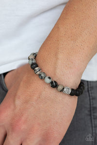 Paparazzi - Take It Easy - Black Urban Bracelet - Klassy Jewelz Boutique