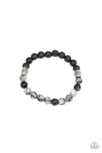 Paparazzi - Take It Easy - Black Urban Bracelet - Klassy Jewelz Boutique