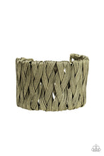Load image into Gallery viewer, Paparazzi ~ Take It or WEAVE It ~ Brass Cuff Bracelet